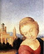 RAFFAELLO Sanzio Madonna and Child with the Infant St John painting